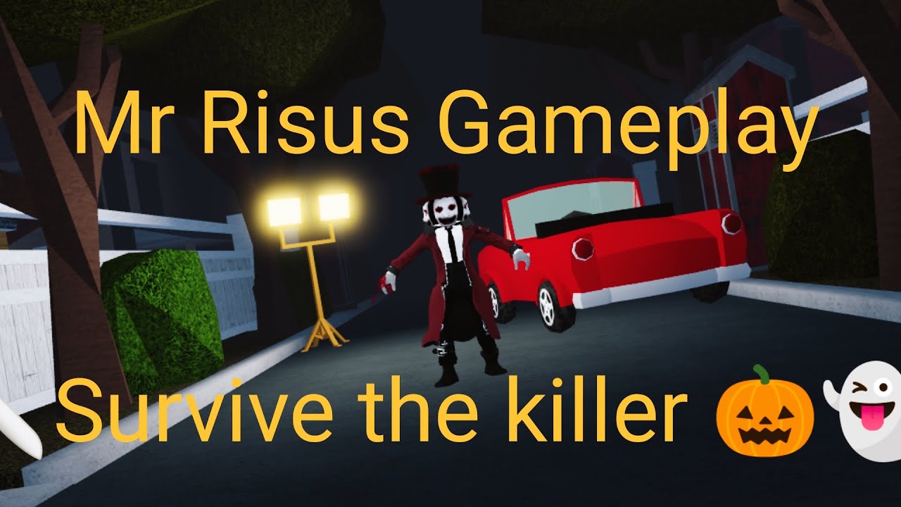 Mr Risus Gameplay survive the killer 🔪👻🎃 - YouTube
