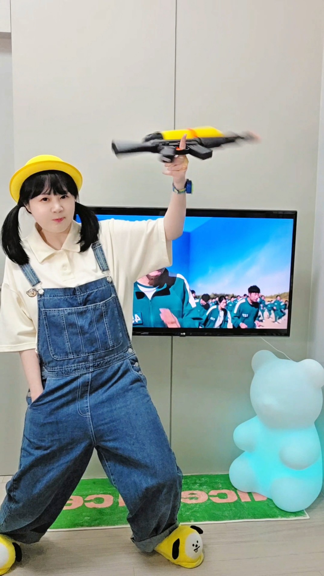 오징어게임?? Squid Game #Funny #TeamYELLOWHAT