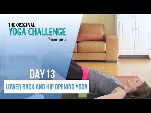 Original Yoga Challenge: Day 13 - Lower Back and Hip Opening Yoga (Intermediate)