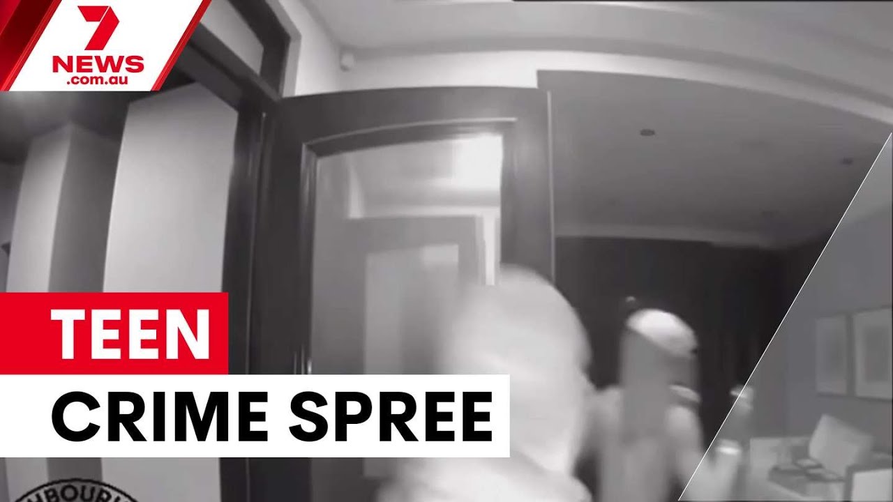 Five teens arrested over Brisbane home invasion spree | 7NEWS - YouTube