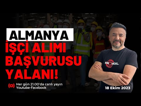 ALMANYA İŞÇİ ALIMI BAŞVURUSU EVRAKLAR LİSTESİ YALANI! @benyuxel