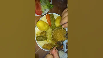 طعام بالعصبان ياعيني 