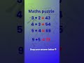 SOLVE IT #viralvideoshort #youtubeshorts #trendingshort #growyoutube @YouTube #ytshorts #maths