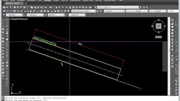 Rotate one object to match another unknown angle in AutoCAD