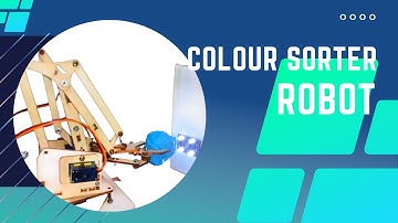 COLOUR SORTER ROBOT ARM WITH TCS3200D COLOUR SENSOR