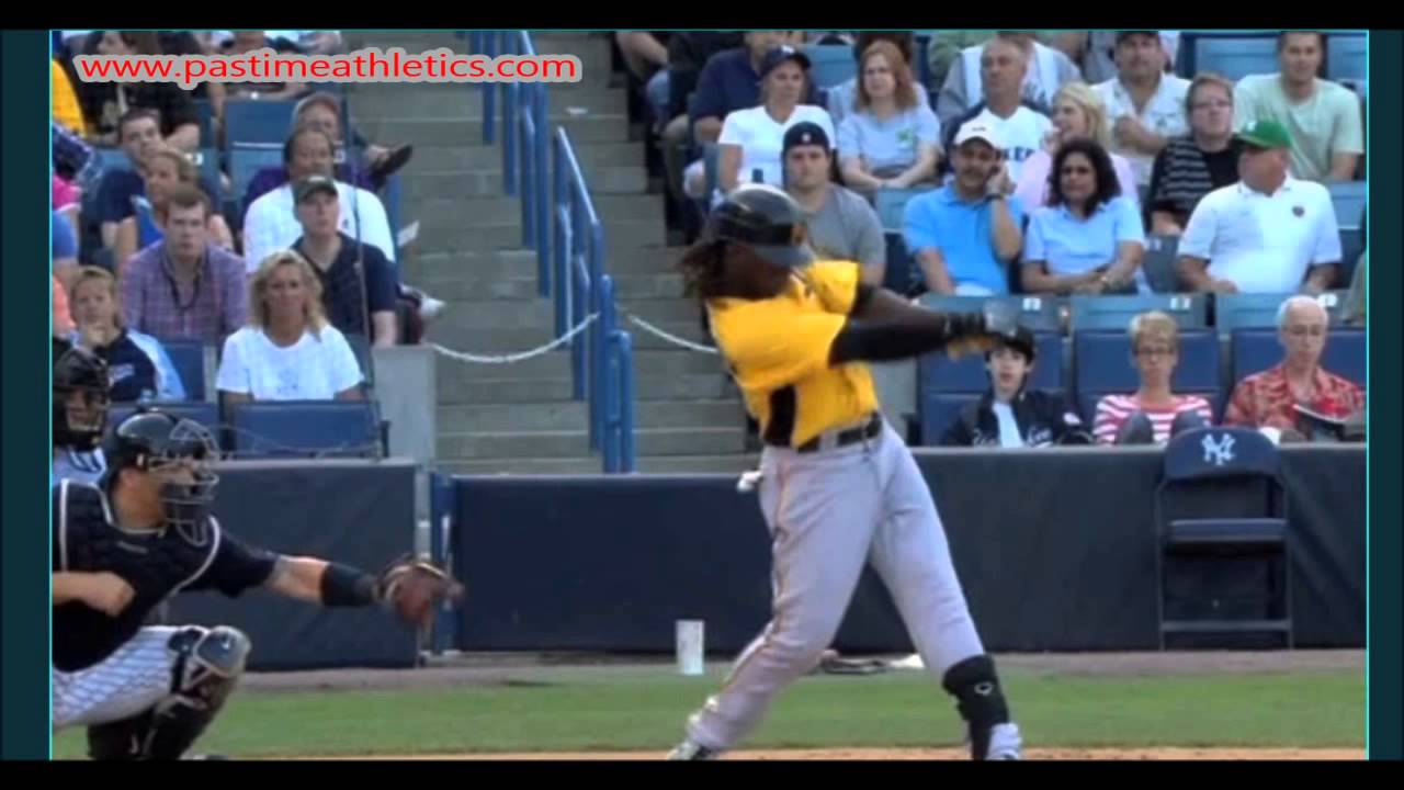 Andrew McCutchen Slow Motion Hitting Mechanics Baseball Swing Pirates