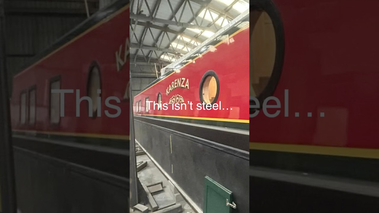 A Plastic Narrowboat?! Would You Live On This? #plasticboat #canalcruising  #boattour