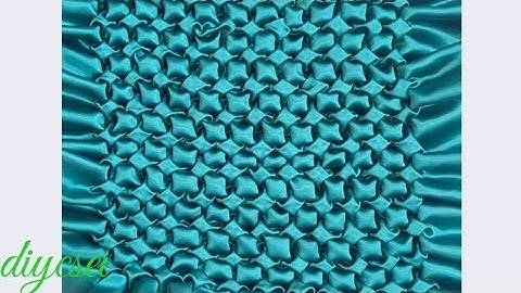 Canadian smocking tutorials/ beginners friendly/csei50