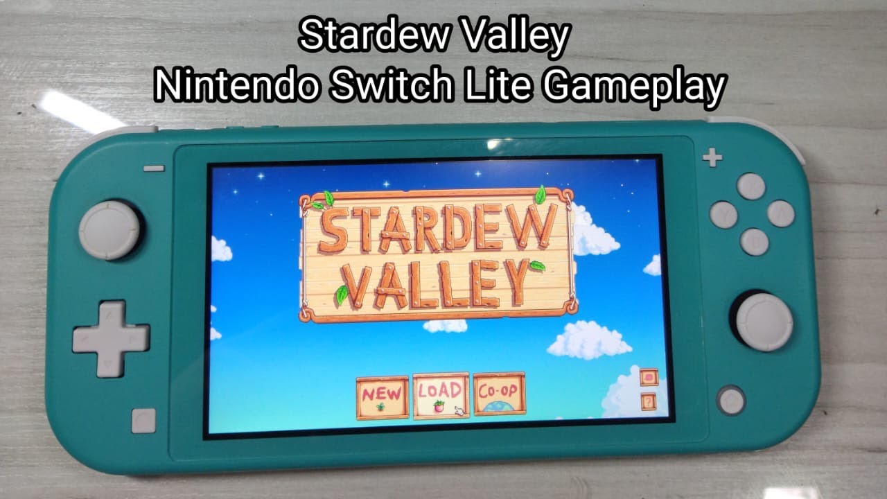 Stardew Valley Nintendo Switch Lite Gameplay 2023 - YouTube