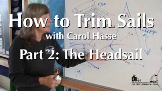 How to Trim Sails with Carol Hasse, Part 2 - The Headsail