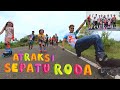 MAIN SEPATU RODA BERSAMA KAK SYARIF DAN TEMAN-TEMAN , DI PINGGIR PANTAI JOGJA