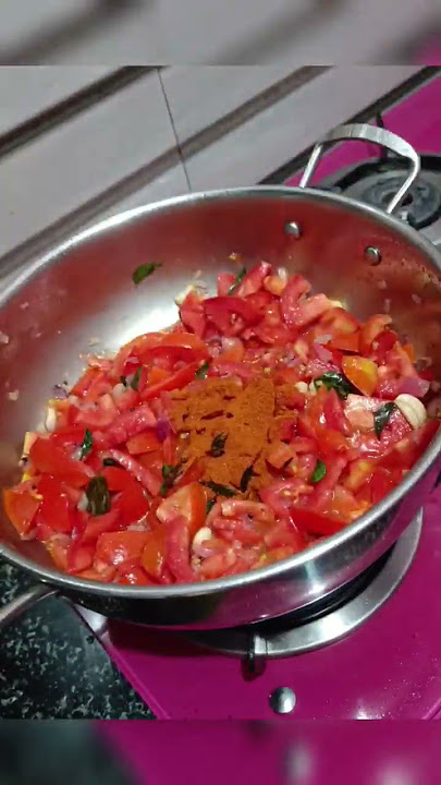 Thakkali Thokku#sidedish for chapathi#5min recipe#tasty.