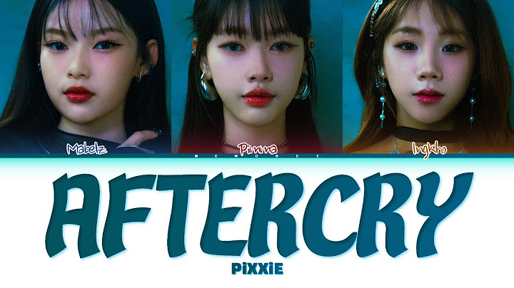 【PiXXiE】 Aftercry