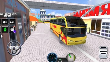 City Bus Simulator 3D Offline gameplay - City Bus simulator - Android gameplay