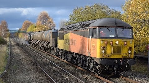 #764: [RHTT] Colas Rail Class 56105 & 56078 pass Shotton (18/11/16)