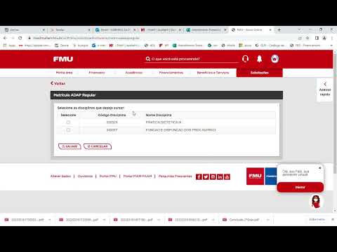 Solicitar ADAP no portal da FMU