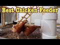 The Best 'No Spill', 'No Waste' Chicken & Duck Feeder (PVC)