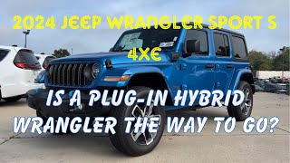 2024 Jeep Wrangler Sport S 4xe