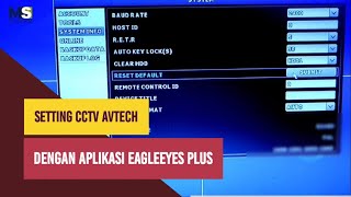 Cara Setting DVR Avtech ke HP Android dengan Aplikasi EagleEyes Plus | Setting CCTV Avtech screenshot 3