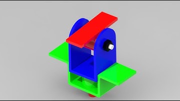 SHOCK ASSEMBLY IN CREO || CAD PROJECTS