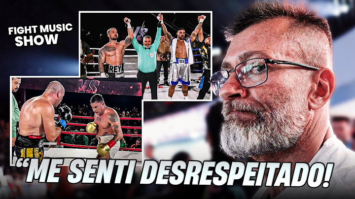Rangel Farias MANDA A REAL SOBRE O FIGHT MUSIC SHOW 5 - Popó vs El Chino