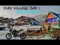 DOLKHA KURI SNOW  WINTER TIME MOTOVLOG PART 1 DAY 1