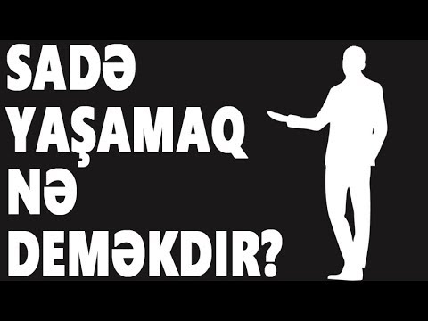 Video: Yaşayış üçün cümlə nədir?