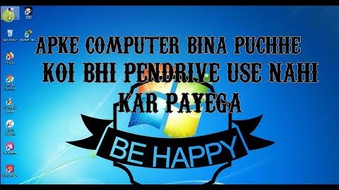 How to Enable/Disable Read/Write Protection on USB Pen Drive Using Group Policy 2020