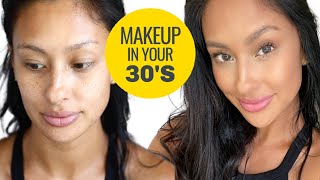 HOW I APPLY MAKEUP IN MY 30&#39;S | NATURAL LOOK