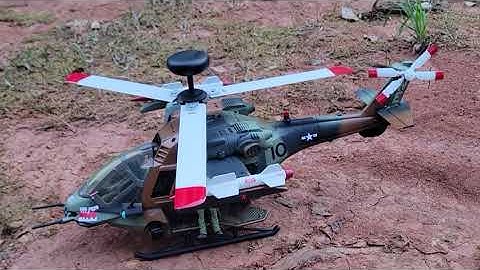 1/18 Scale Custom Strike Griffon GI Joe Night Attack Helicopter