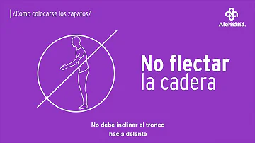 ¿Es correcto sentarse en la cama después de una artroplastia de cadera?