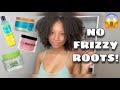 Wash & Go Wednesday!! BYE BYE Frizzy Roots!! 😱☺️