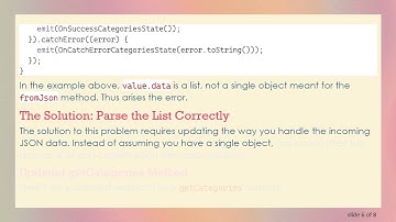 How to Parse JSON into Flutter List dynamic  and Avoid 