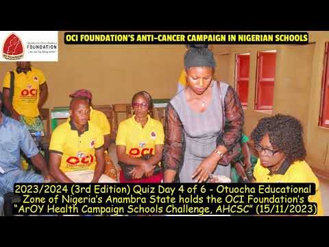 Clip 2023 Quiz Day 4 of 6 (Otuocha Zone Anambra State): OCI Foundation’s ArOY Health Quiz (15/11/23)