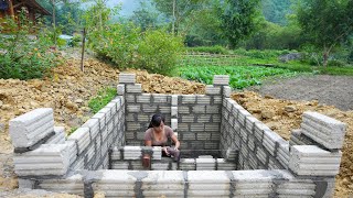 How to Build a 3 Chamber Septic Tank - Build and Improve Your Life Alone, Part 4