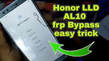 Honor LLD AL10 frp unlock | Honor 9 Lite google account bypass new security without PC with Mrt
