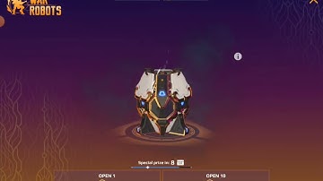 War Robots - 10x Openings of Earth Reclamation Day SILVER (150 Token) Event chests + SPECIAL prize