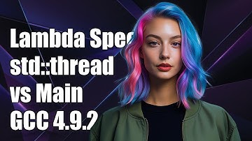 Why Does a Lambda Run Faster in std::thread vs Main in GCC 4.9.2?