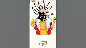 DOP (draw one part) level-65king and where is crown 👑#dop2 #games #gaming #shorts