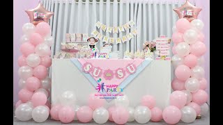 Hướng Dẫn Trang Trí Sinh Nhật Cho Bé Gái Tại Nhà - Đơn Giản, Nhanh, Đẹp - Happy Party