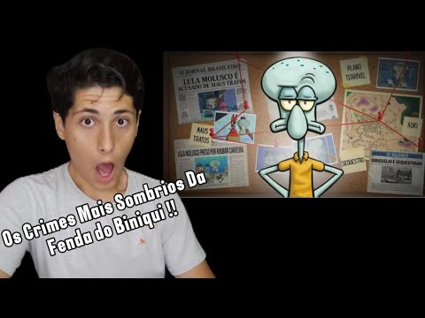 Os Crimes do Lula Molusco (Bob Esponja) (React)