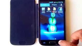 Snowman Christmas Android Live Wallpaper screenshot 2