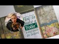 How to make a folio using green file folders