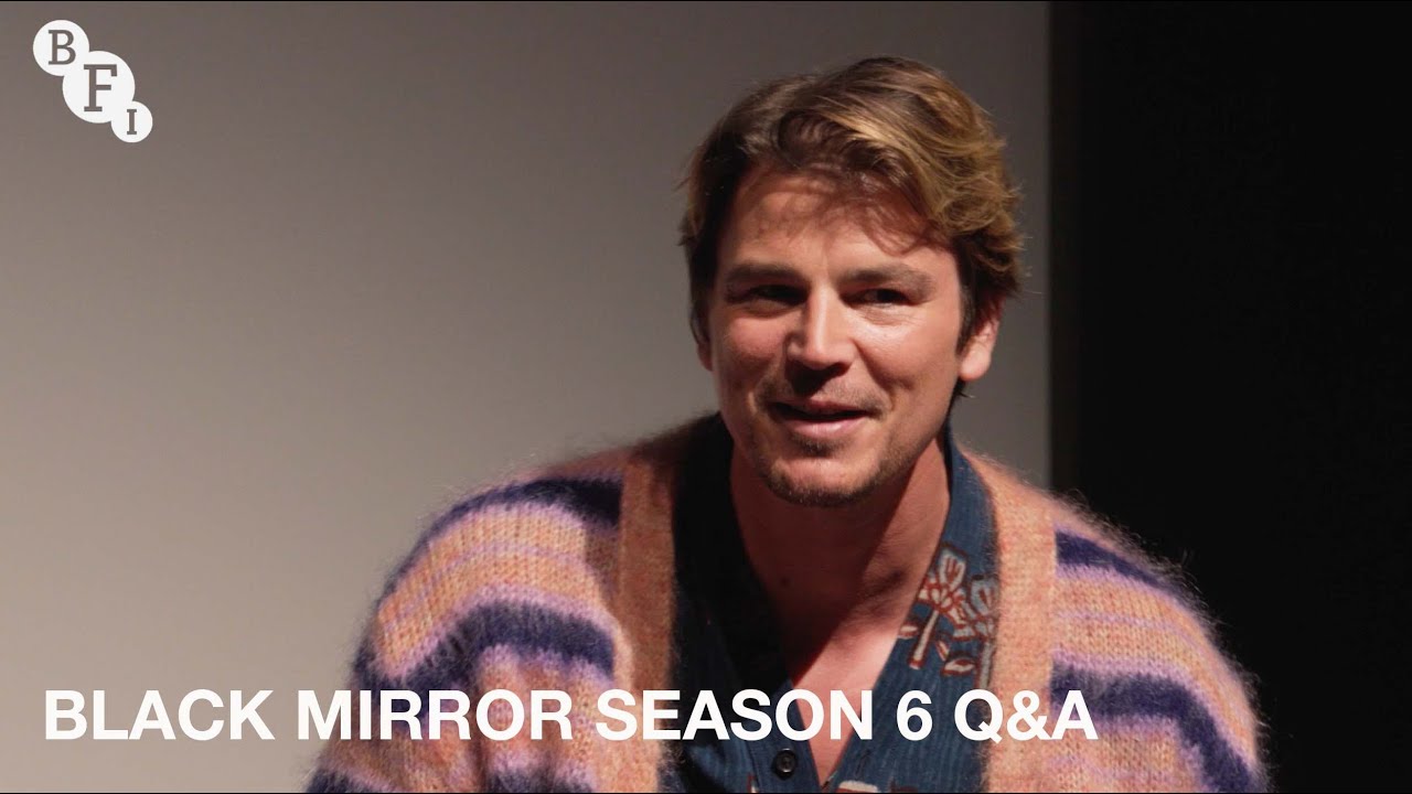 Josh Hartnett and Charlie Brooker on the Black Mirror season six