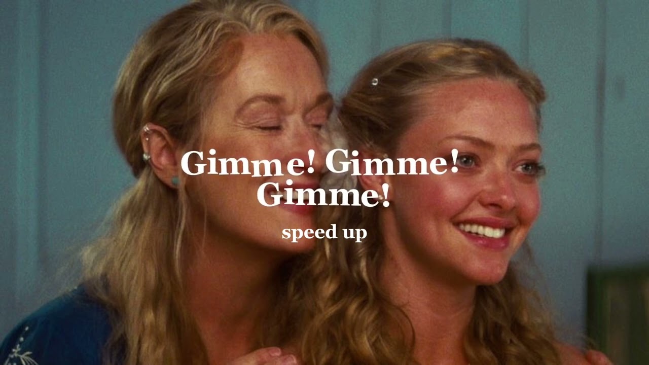 ABBA- Gimme! Gimme! Gimme! (speed up)