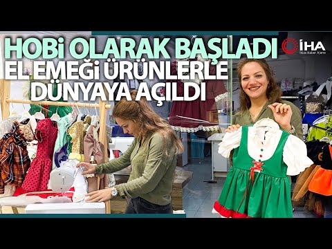 İki Çocuk Annesi Çalışıp Üretti ve Dünyaya Açıldı