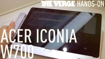Acer Iconia W700 Windows 8 tablet demonstration - The Verge at Computex Taipei