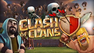 Играю в легендарную игру clash of clans часть 1