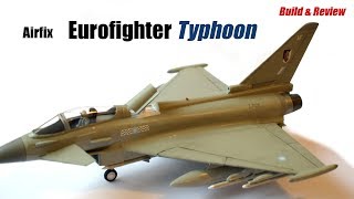 Airfix Eurofighter Typhoon Starter Set - 1/72 Scale Plastic Model Kit Build & Review