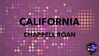 Chappell Roan - California (Soprano/Higher Key, Raised 2-Semitones) | Karaoke Version